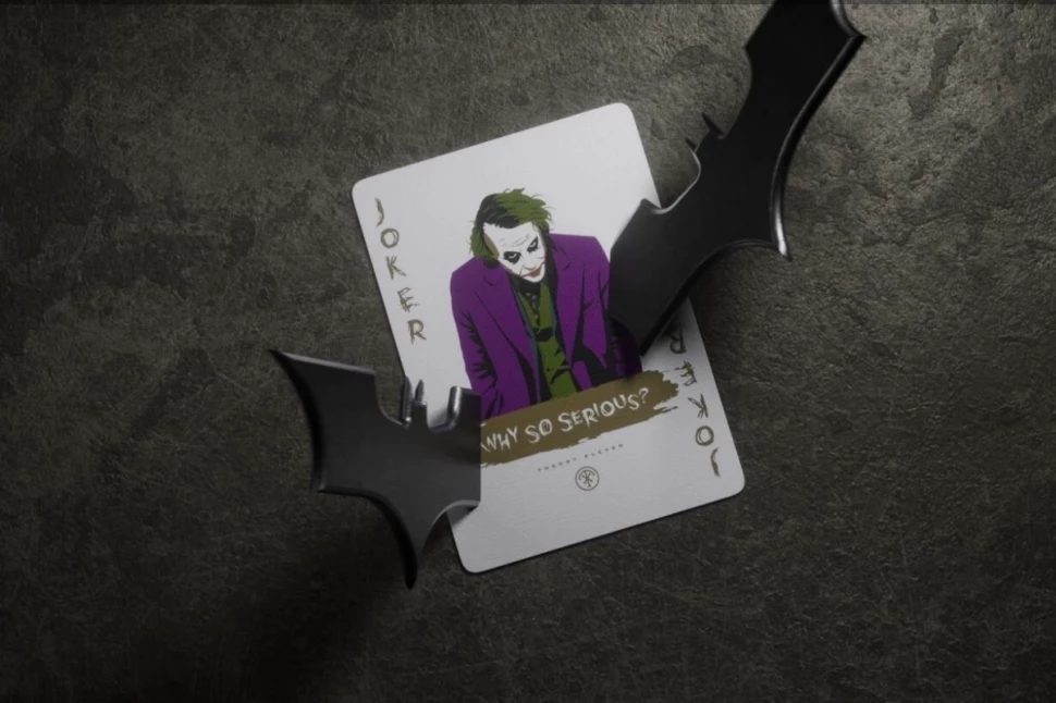 Карты "Theory11 Dark Knight Playing Cards" 