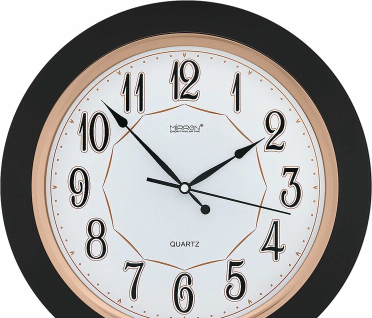 Настенные часы mirron m1001a ЧБ 