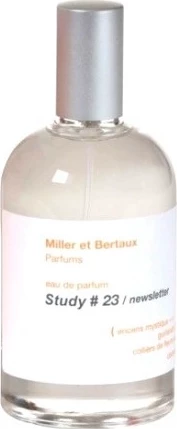 MILLER ET BERTAUX STUDY № 23 парфюмерная вода 100ml *Tester 