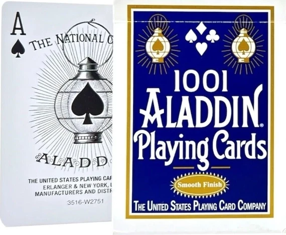 Карты "Bicycle Aladdin Playing Cards blue" 