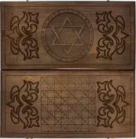 Нарды резные &quot;Звезда Давида&quot;, Ustyan