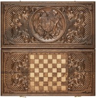 Нарды резные &quot;Герб Армении 2&quot; 50, Mkhitaryan