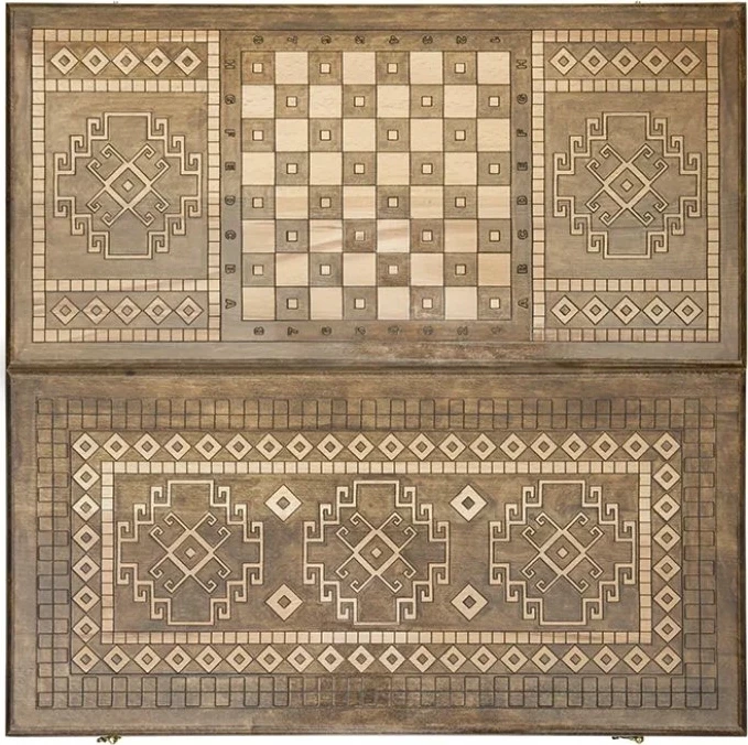 Нарды резные "Армянский Ковер", Mkhitaryan 