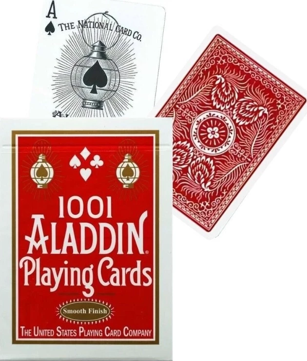 Карты "Bicycle Aladdin Playing Cards red" 