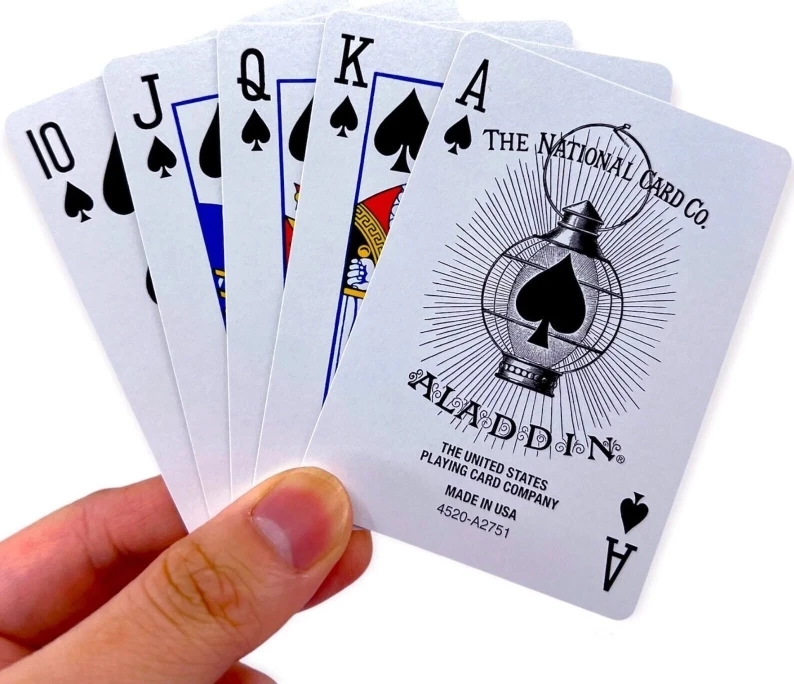 Карты "Bicycle Aladdin Playing Cards red" 