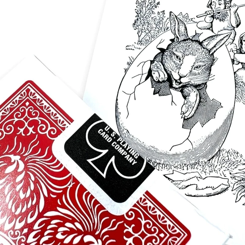 Карты "Bicycle Aladdin Playing Cards red" 
