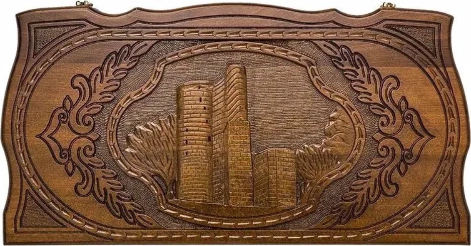 Нарды резные "Девичья башня", Rasulov 