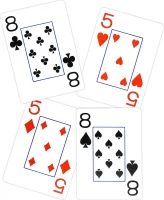 Карты &quot;BEE JUMBO INDEX RED&quot;