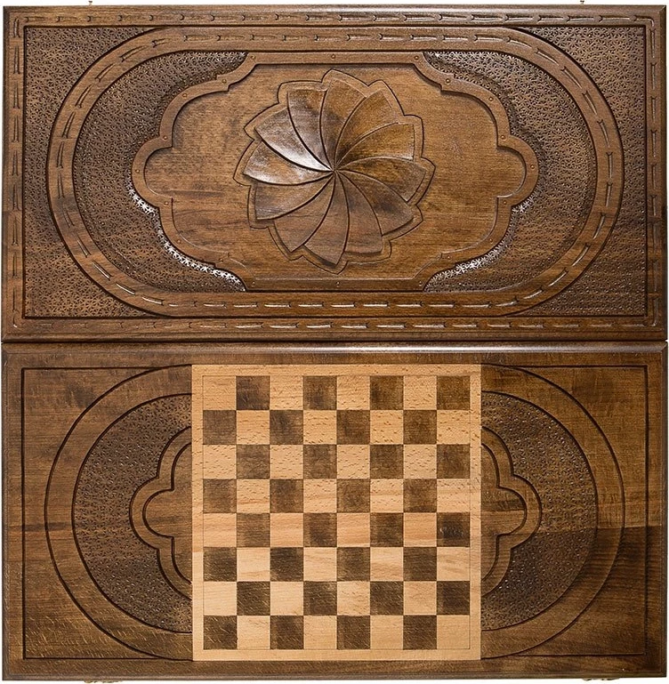 Нарды резные "Бесконечность", Mirzoyan 