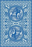 Карты &quot;100% Plastic Rally Playing Сards blue&quot;