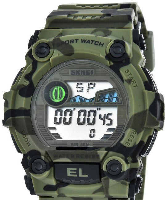 Skmei 1633CMGN army green camouflage 