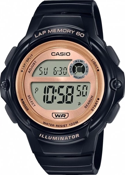 наручные часы casio lws-1200h-1a 