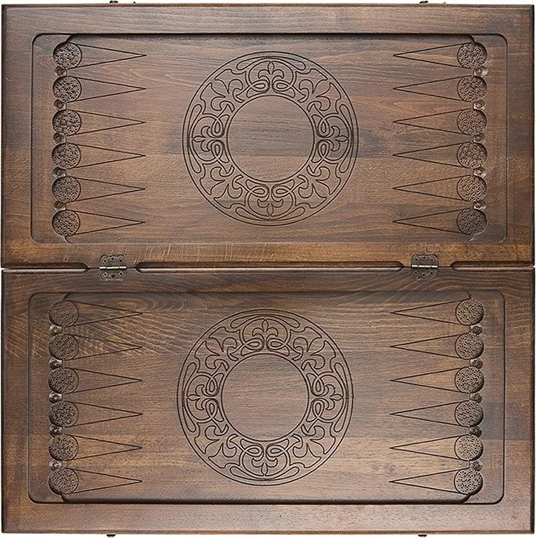 Нарды резные "Зодиак Рыбы", Ustyan 