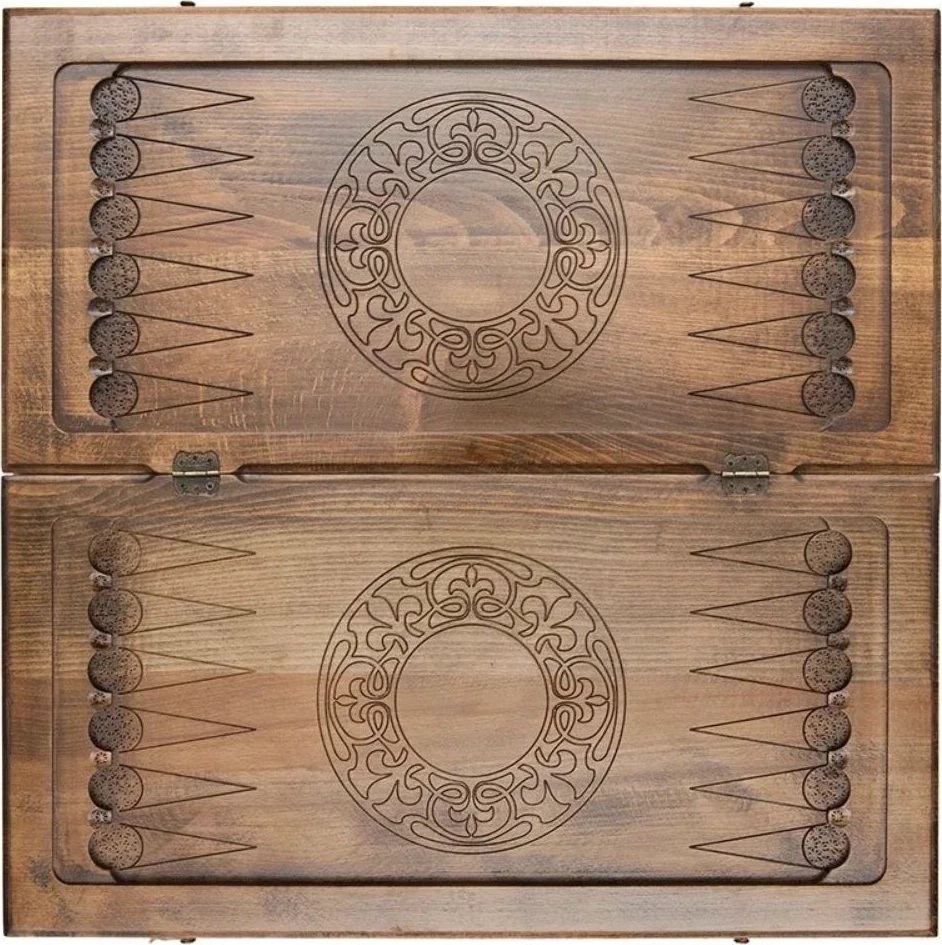 Нарды резные "Зодиак Весы", Ustyan 