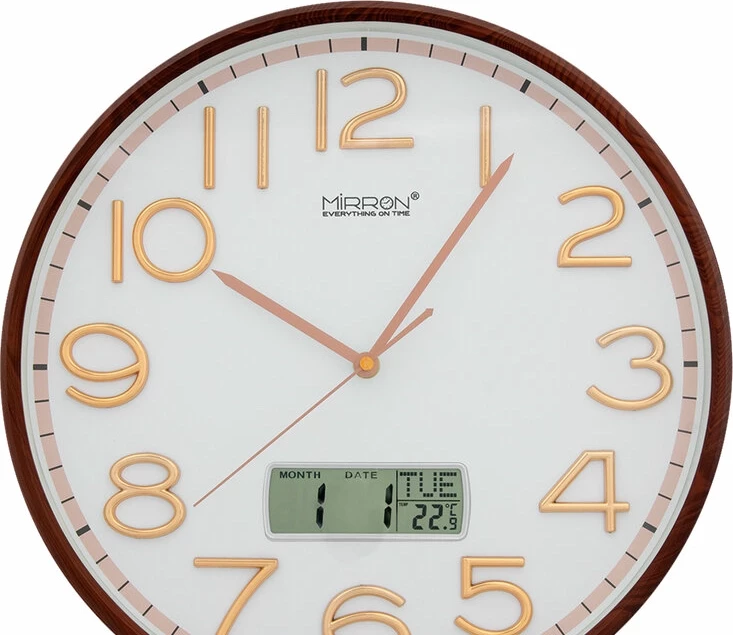 Настенные часы mirron m783В ЖК ДБ 