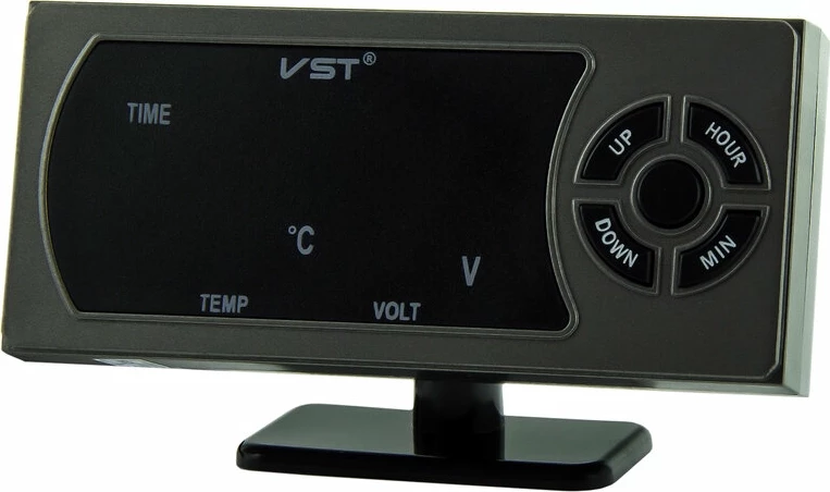  vst815 (темпер будильник дата) часы авто 