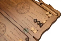 Нарды резные &quot;Арарат&quot; с ручкой 60, Haleyan