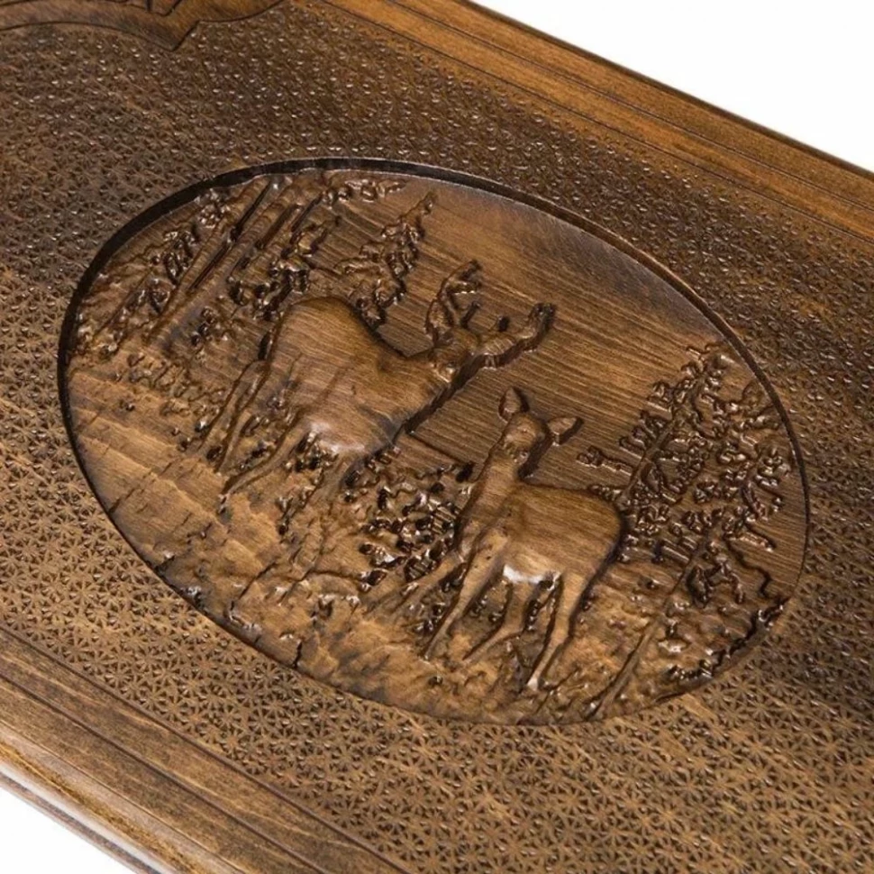 Нарды резные "Олень-2", Ustyan 