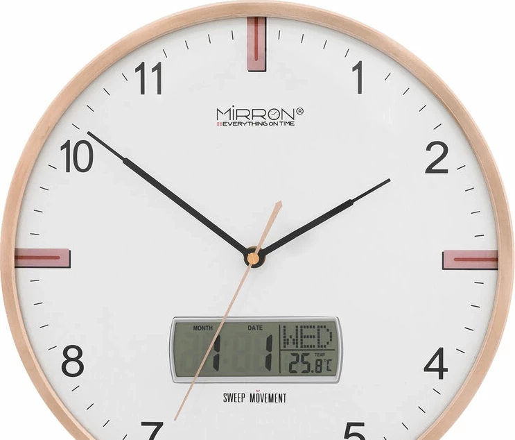Настенные часы mirron p3270А-1жк ЗБ 