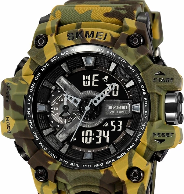 Наручные часы skmei 2396cmgn army camo 