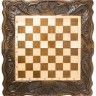 Шахматы + нарды резные "Корона" 50, Haleyan 