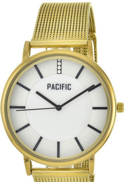 Pacific X6158-2 корп-золот циф-бел/черн сетка 