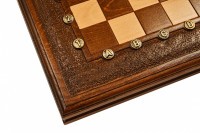 Шахматы + нарды резные &quot;Гамбит 1&quot; 40, Simonyan