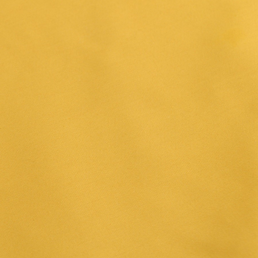 Простыня овальная на резинке из сатина горчичного цвета из коллекции essential, 75х125х20 см 