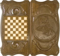 Нарды резные &quot;Виноградная лоза&quot;, 60 Simonyan