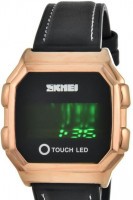 Наручные часы skmei 1650lrg rose gold-leather