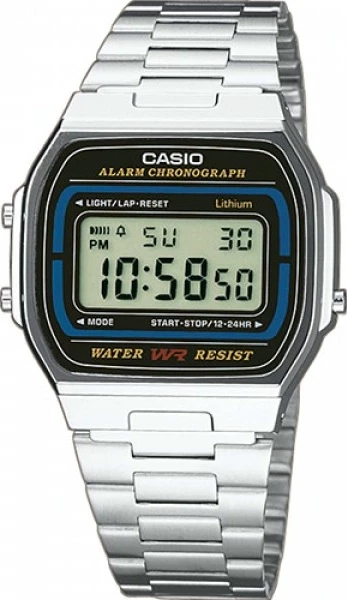 наручные часы casio a-164wa-1 