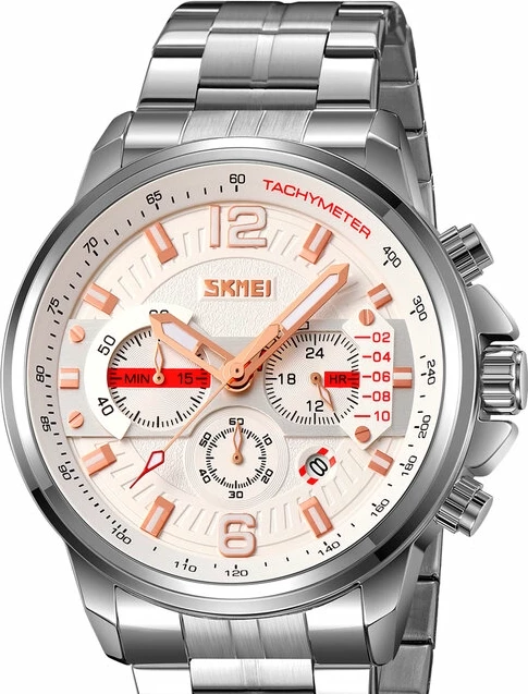 Наручные часы skmei 9332sisi silver/silver 