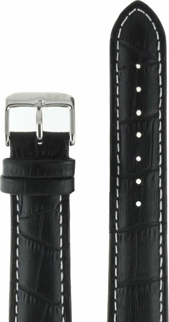 Ремешки "kmv" s-14, 20 р-р, чер с бел стр, l 