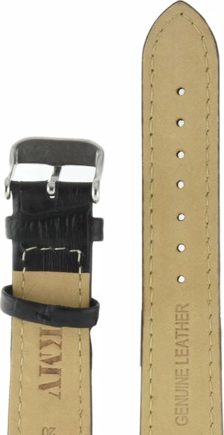 Ремешки "kmv" s-14, 20 р-р, чер с бел стр, l 