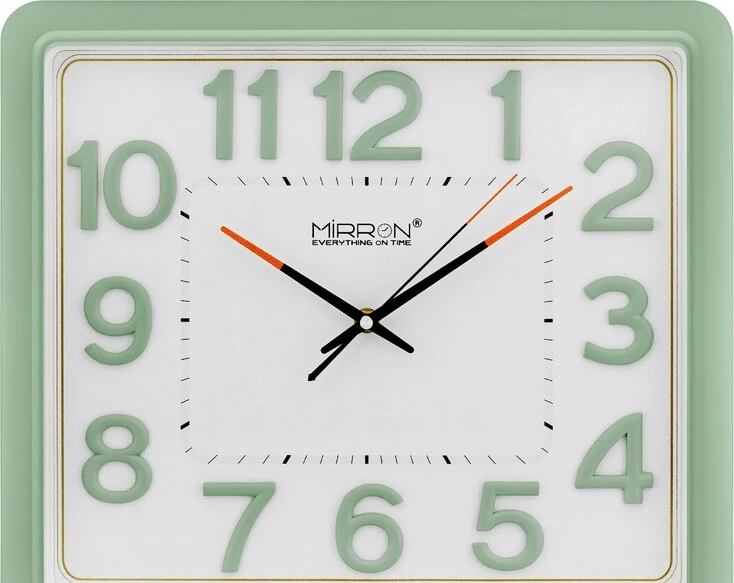 Настенные часы mirron m742А ЗЛБ 