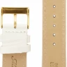 Ремешки mario notti s-16, 20 р-р, white золот застежка 