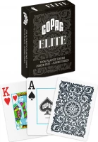 Карты &quot;1546 Elite Plastic Poker Size Jumbo Index black Single deck&quot;