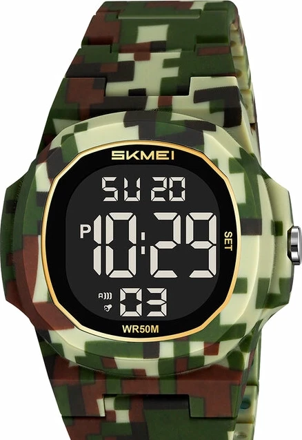 Наручные часы skmei 2428cmgn army green camo 