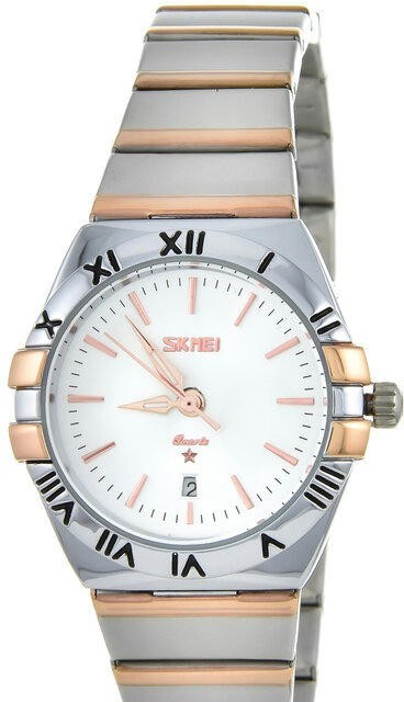 Skmei 9257RGSISI-S rose gold/silver-silver (lady) 