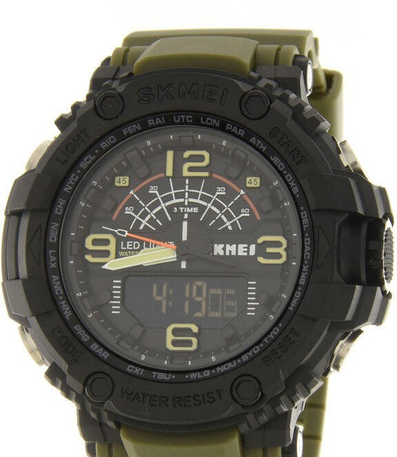 Наручные часы skmei 1617ag army green 