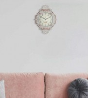 Настенные часы atlantis tld-35203 gold/brown