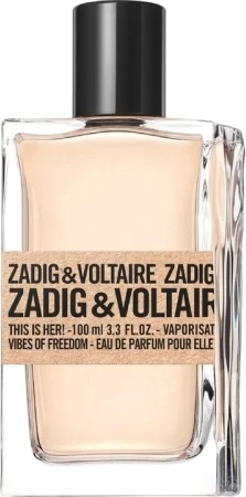 ZADIG & VOLTAIRE THIS IS HER VIBES OF FREEDOM парфюмерная вода 100ml *Tester 