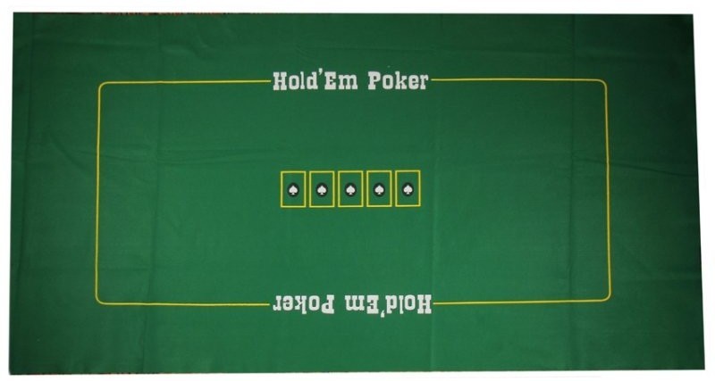 Сукно для покера Holdem Poker (180х90х0,2см) 