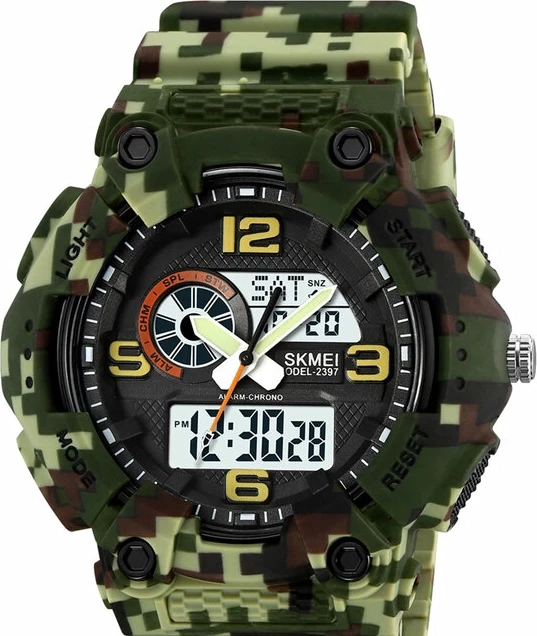 Наручные часы skmei 2397cmgn army camo 