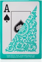 Карты &quot;1546 Elite Plastic Poker Size Jumbo Index green Single deck&quot;