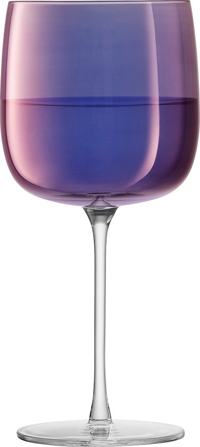 Набор бокалов для вина aurora, 450 мл, фиолетовый, 4 шт. 