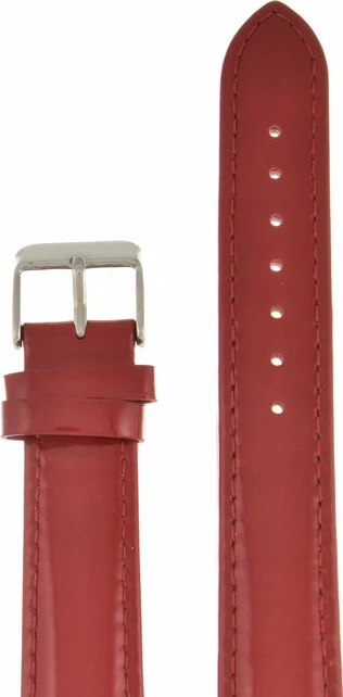 Ремешки maknamara 18 мм красн лак сер заст 