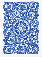 Карты &quot;1546 Elite Plastic Poker Size Jumbo Index blue Single deck&quot;