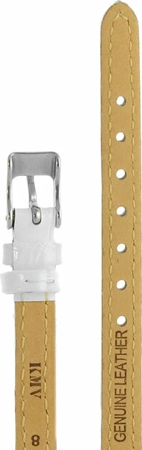 Ремешки "kmv" s-11, 8 р-р, бел, l 