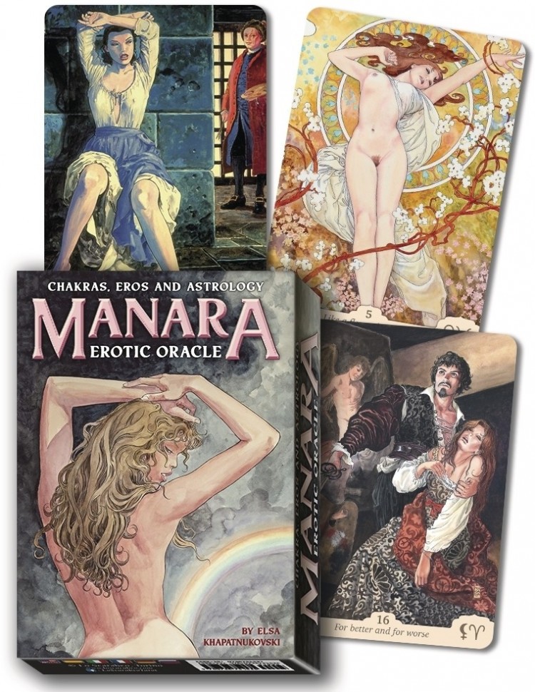 Карты Таро "Manara Erotic Oracle" Lo Scarabeo / Манара Эротический Оракул 